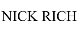 NICK RICH