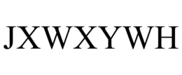 JXWXYWH