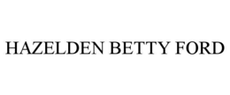 HAZELDEN BETTY FORD
