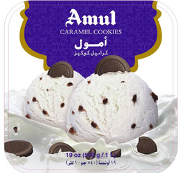 AMUL CARAMEL COOKIES 12 OZ (540 G / 1 L)