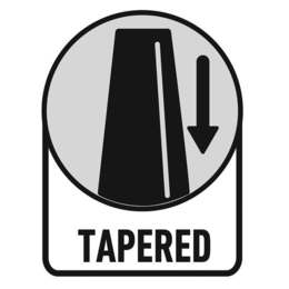 TAPERED