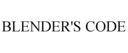 BLENDER'S CODE