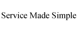 SERVICE MADE SIMPLE