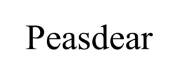 PEASDEAR