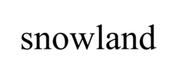 SNOWLAND