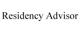 RESIDENCY ADVISOR