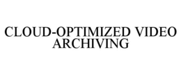 CLOUD-OPTIMIZED VIDEO ARCHIVING
