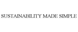 SUSTAINABILITY MADE SIMPLE