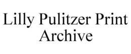 LILLY PULITZER PRINT ARCHIVE