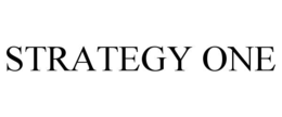 STRATEGY ONE
