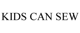 KIDS CAN SEW