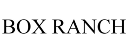 BOX RANCH