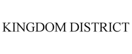 KINGDOM DISTRICT
