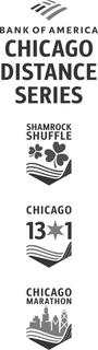 BANK OF AMERICA CHICAGO DISTANCE SERIES SHAMROCK SHUFFLE CHICAGO 13 1 CHICAGO MARATHON