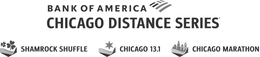 BANK OF AMERICA CHICAGO DISTANCE SERIES SHAMROCK SHUFFLE CHICAGO 13.1 CHICAGO MARATHON