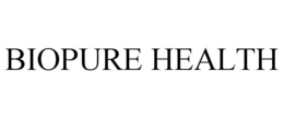 BIOPURE HEALTH