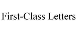 FIRST-CLASS LETTERS