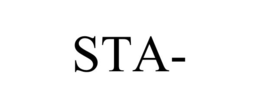 STA-