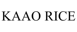 KAAO RICE