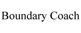 BOUNDARY COACH