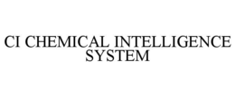 CI CHEMICAL INTELLIGENCE SYSTEM