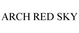 ARCH RED SKY
