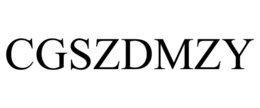 CGSZDMZY