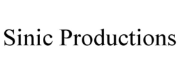 SINIC PRODUCTIONS