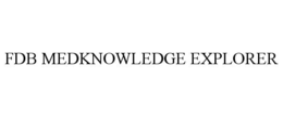 FDB MEDKNOWLEDGE EXPLORER