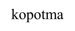 KOPOTMA