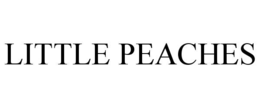 LITTLE PEACHES