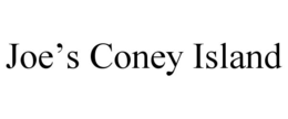 JOE’S CONEY ISLAND