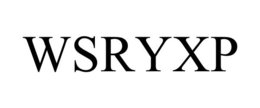 WSRYXP