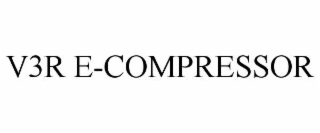 V3R E-COMPRESSOR
