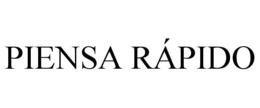 PIENSA RÁPIDO