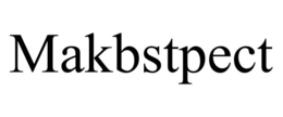 MAKBSTPECT