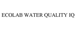 ECOLAB WATER QUALITY IQ