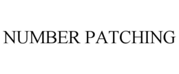 NUMBER PATCHING