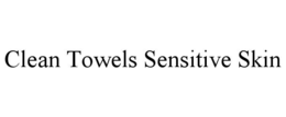 CLEAN TOWELS SENSITIVE SKIN