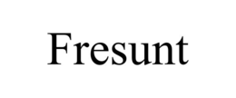 FRESUNT