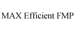MAX EFFICIENT FMP