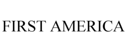 FIRST AMERICA