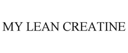 MY LEAN CREATINE