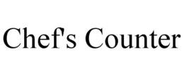 CHEF'S COUNTER