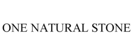 ONE NATURAL STONE