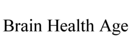 BRAIN HEALTH AGE