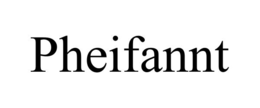 PHEIFANNT