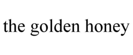 THE GOLDEN HONEY