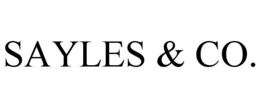 SAYLES & CO.