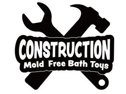 CONSTRUCTION MOLD FREE BATH TOYS